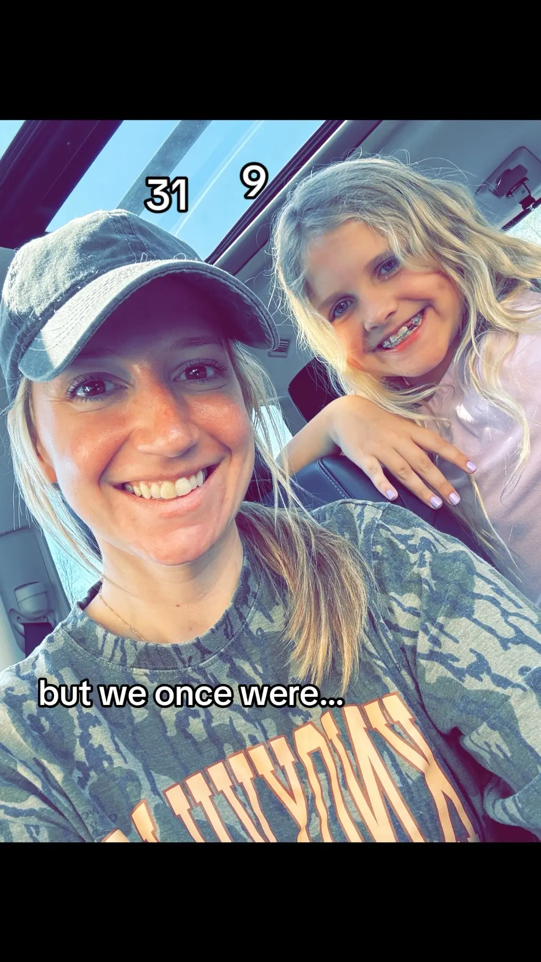 Raising children is the happiest and the saddest thing all at the same time. Why do they have to grow up? ♥️ #daughter #slowdowntime #momdaughter 