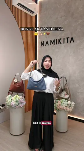 Siapa yang cari tas kecil tapi muat banyak nih🫣👉🏻#rekomendasitas #localbrand #namikitastore #fyp #shoulderbag 