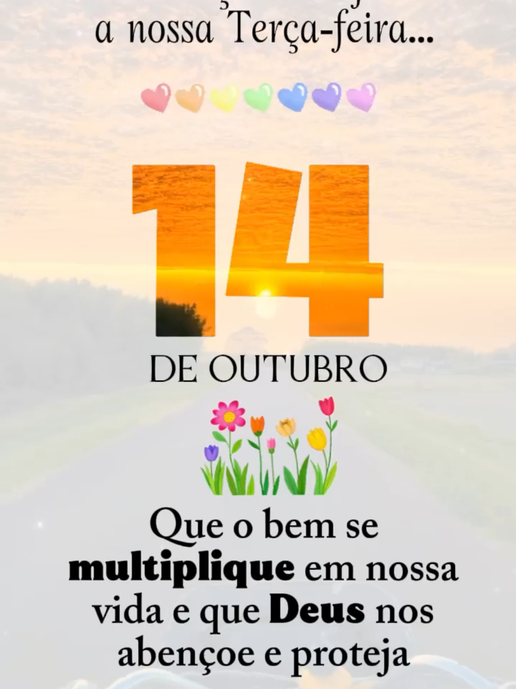 #CapCut #bomdia #tercafeira #mensagem #14deoutubro 