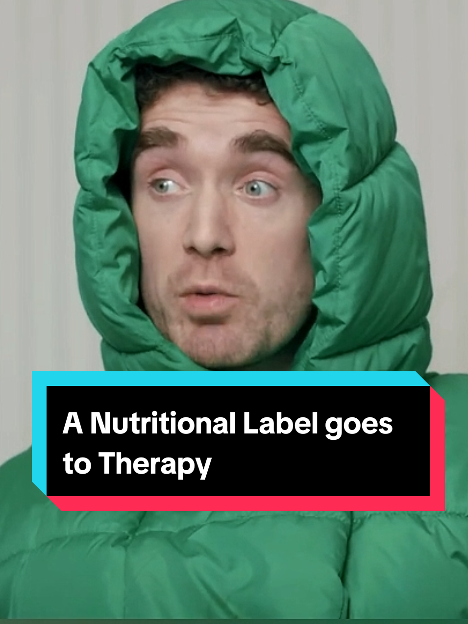A Nutritional Label goes to Therapy #nutritional #labes #therapy #comedyskit  #sketchcomedy 