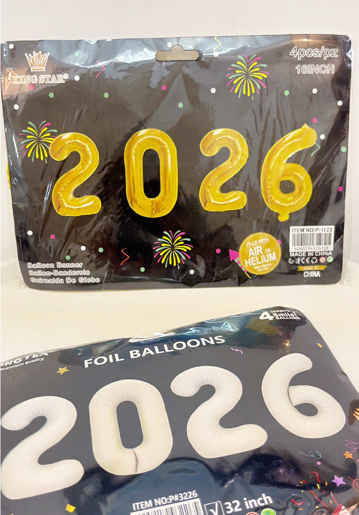 2026 Balloon 😍❤️ #numberballoons #2026balloon #2026 #fyp 