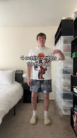 4 simple outfit combos #fashiontiktok #outfitinspo #mensoutfit #fashioninspo #streetwear 