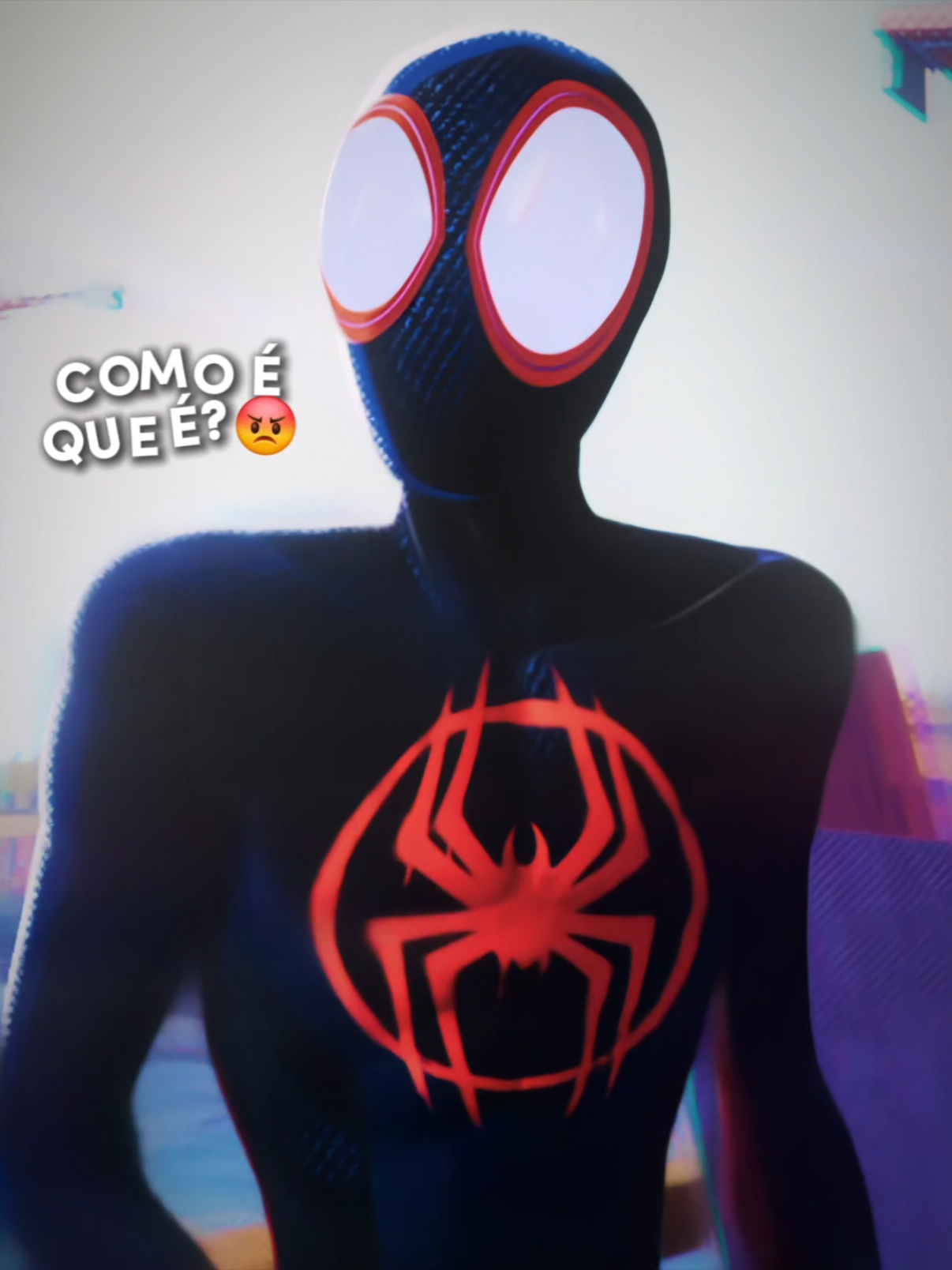 Fiquei sabendo que ele é o Homem-Aranha favorito de todos👀 | #spiderman #homemaranha #milesmorales #aranhaverso #spidermanacrossthespiderverse 