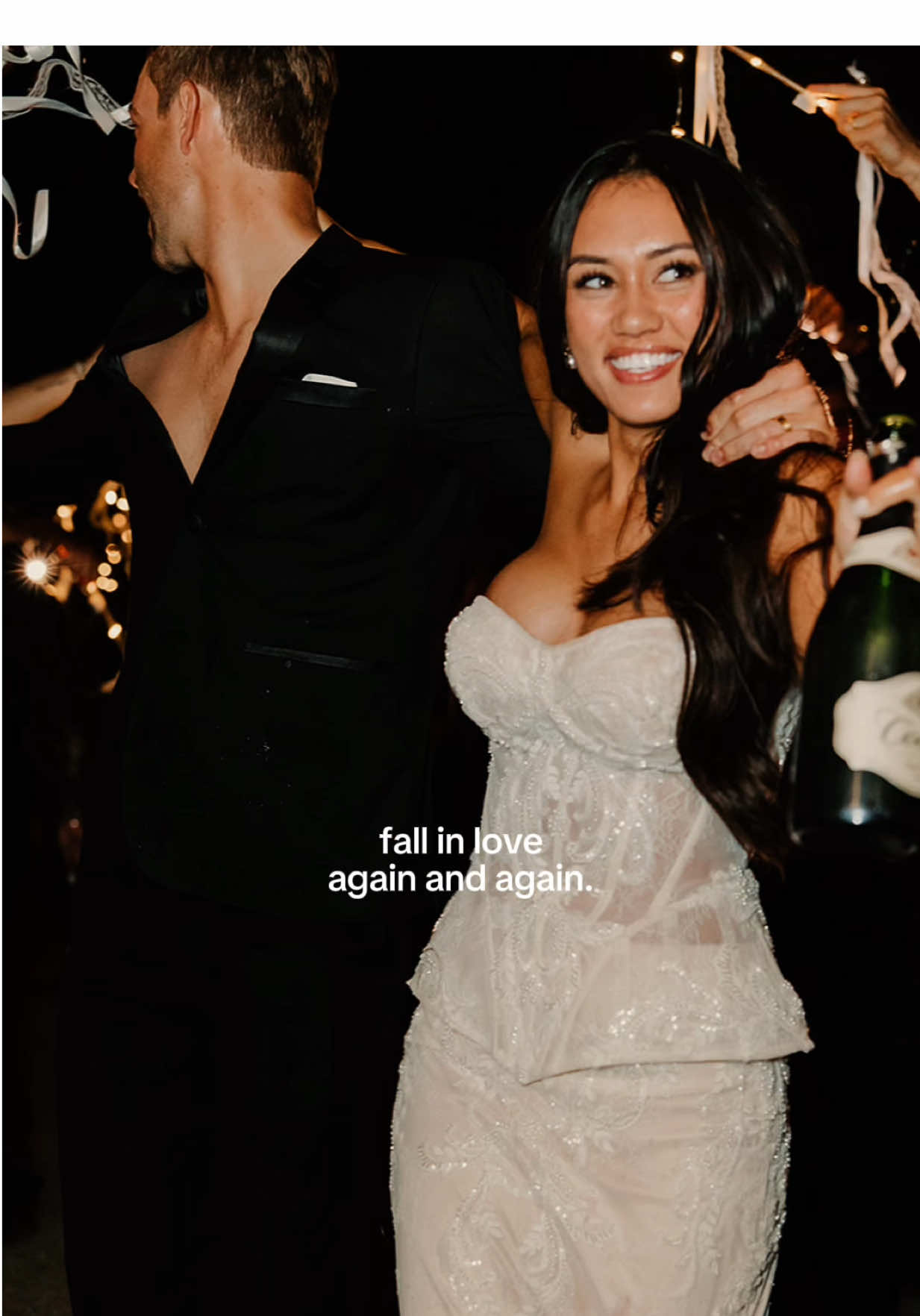 fall in love again and again @1684 Venue | Resort @birdiebridalofficial 