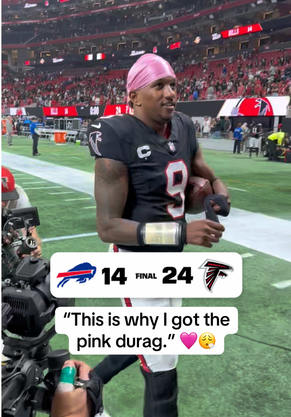 What a game for #MichaelPenixJr and the #Falcons 🤩 #NFL #nflonespn #espnsocial 