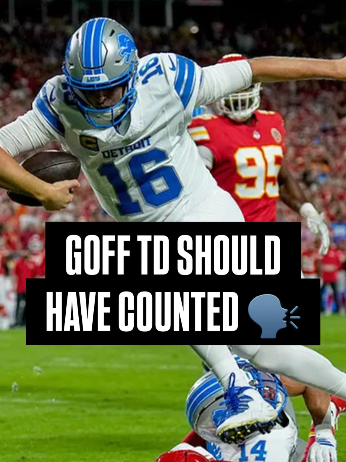 Gridiron crew breaks down why Jared Goff’s TD reception should have counted 📝 #nfl #podcast #fyp #jaredgoff #touchdown