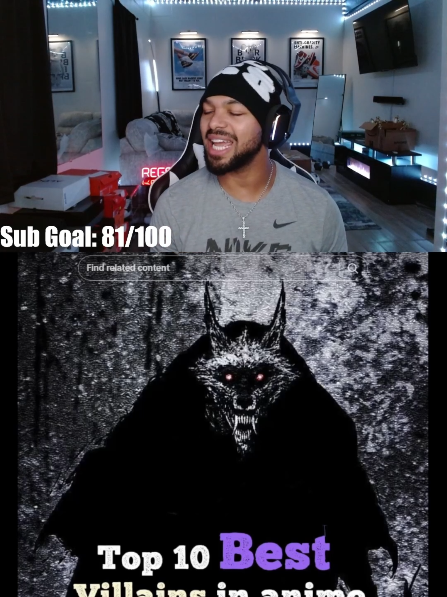 TOP 10 ANIME VILLAINS! #fyp #anime #animetiktok #viral #reggiewill