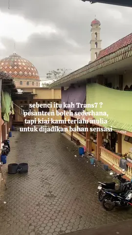 ketika pemberitaan bukan sekedar formalitas, ia adalah cermin kehormatan. jika media sebesar itu lupa menjaga adabnya, maka biarlah publik yang menilai siapa yang sebenarnya kehilangan arah. #boikottrans7 