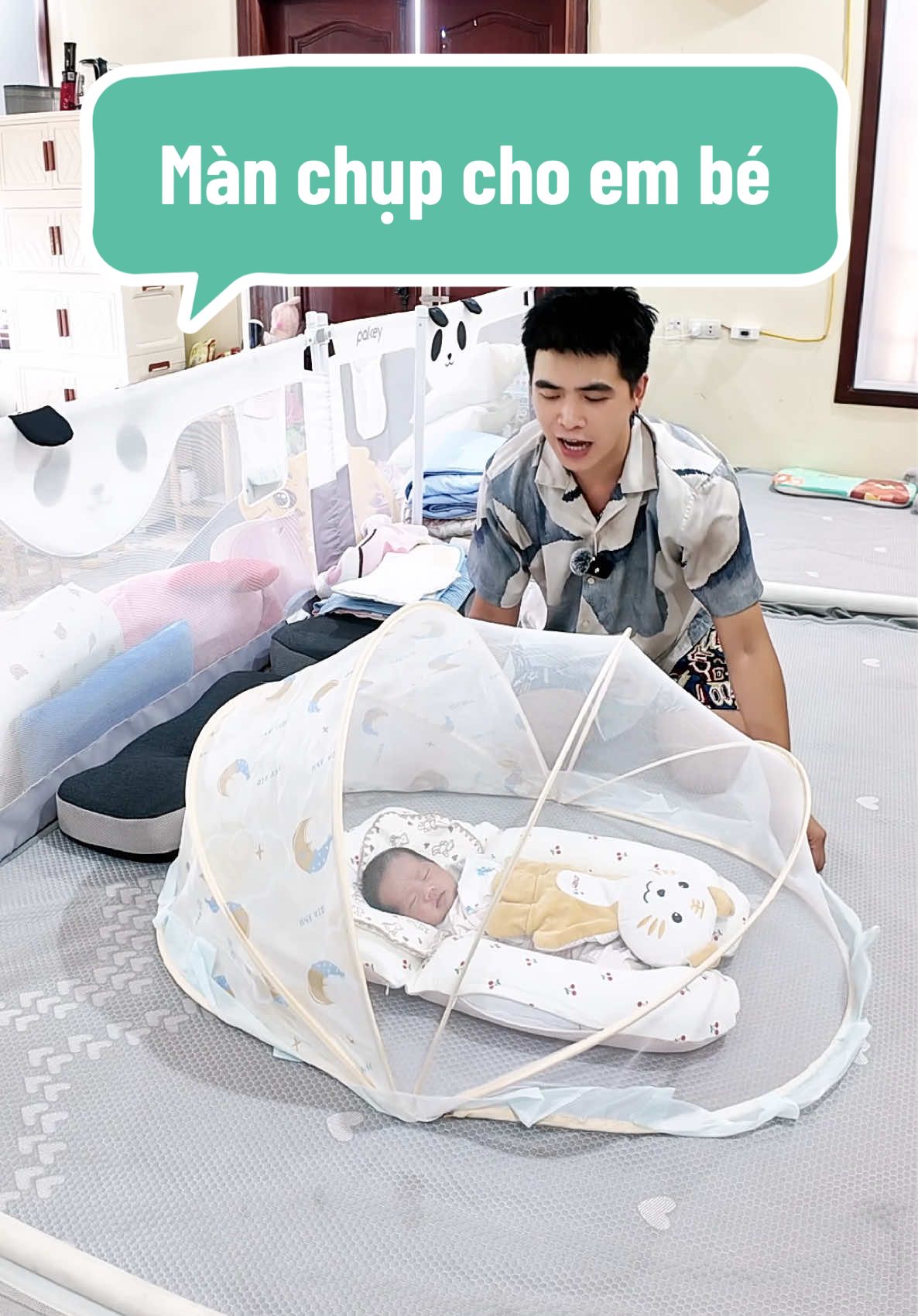Review màn chụp cho bé sơ sinh nè #sonsovo #bobimsua #dailyvlog #tiktokshop #mevabe 