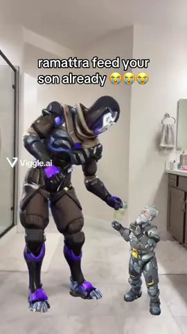 rein is free eats as ram #overwatch #ow #ow2 #ramattra #reinhardt 