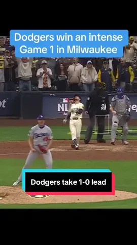 The Dodgers go up 1-0 in the NLCS! #baseball #MLB #sports #dodgers