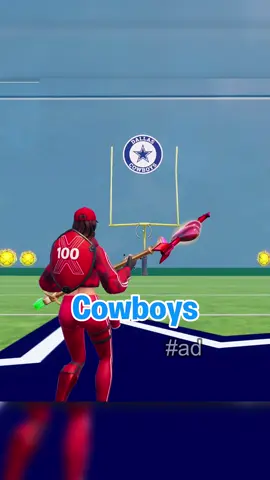 Go check out the new limited-time Dallas Cowboys integration in Fortnite Finishers right now! #ad #DallasCowboys #UEFN #fortnite