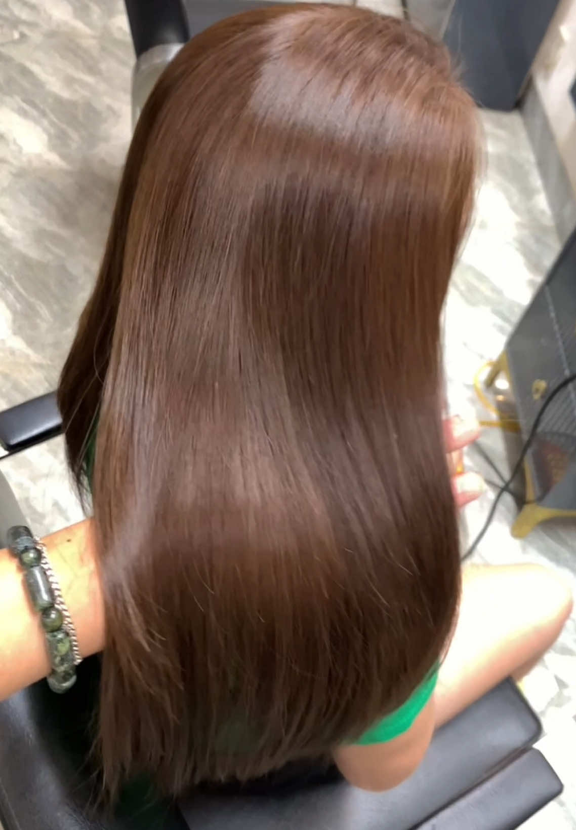 Màu nhuộm phục hồi tóc#maunhuomdep #tocnudep #hairstyle 