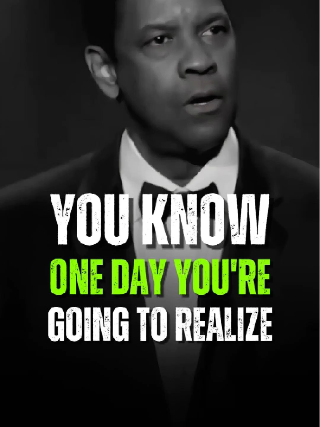You Know One Day You re Going To Realize - Denzel Washington #motivation #quotes #shorts #success