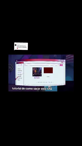 Respuesta a @jesv1427 ojo que esto solo fue lo que yo hice para sacar la ruta, no sé si haya alguna otra manera, pero espero les sirva el tutorial #ticcitoby #creppydates #tiktok #novelasvisuales #visualnovel 