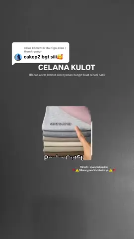 Membalas @ibu tiga anak | MomPreneur Hayu beb langsung borong mumpung lagi promo nih beb 😍 #CelanaKulot #kulothighwaist #Celanamurah #gajiansale #promoguncang1111 