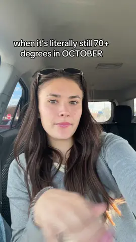 Ok lowkey I’m ready for Fall BUT NOT WINTER TOO COLD #foryou #relatable #fallweather #goviral #college 