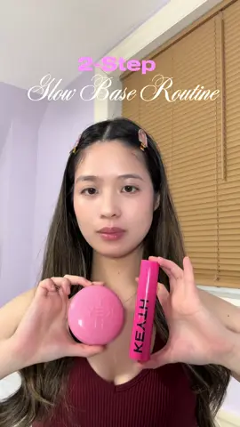 2-step glow base ✨ smooth, hydrated, and semi-glow finish with @KEYTHofficial cushion + primer now available on Amazon 🛍️ #fyp #hwahae #keythofficial #naturalmakeup #dryskin Kbeauty-dryskin-dryskintip-cakey grwm-makeup-makeuproutine-makeuptutorial