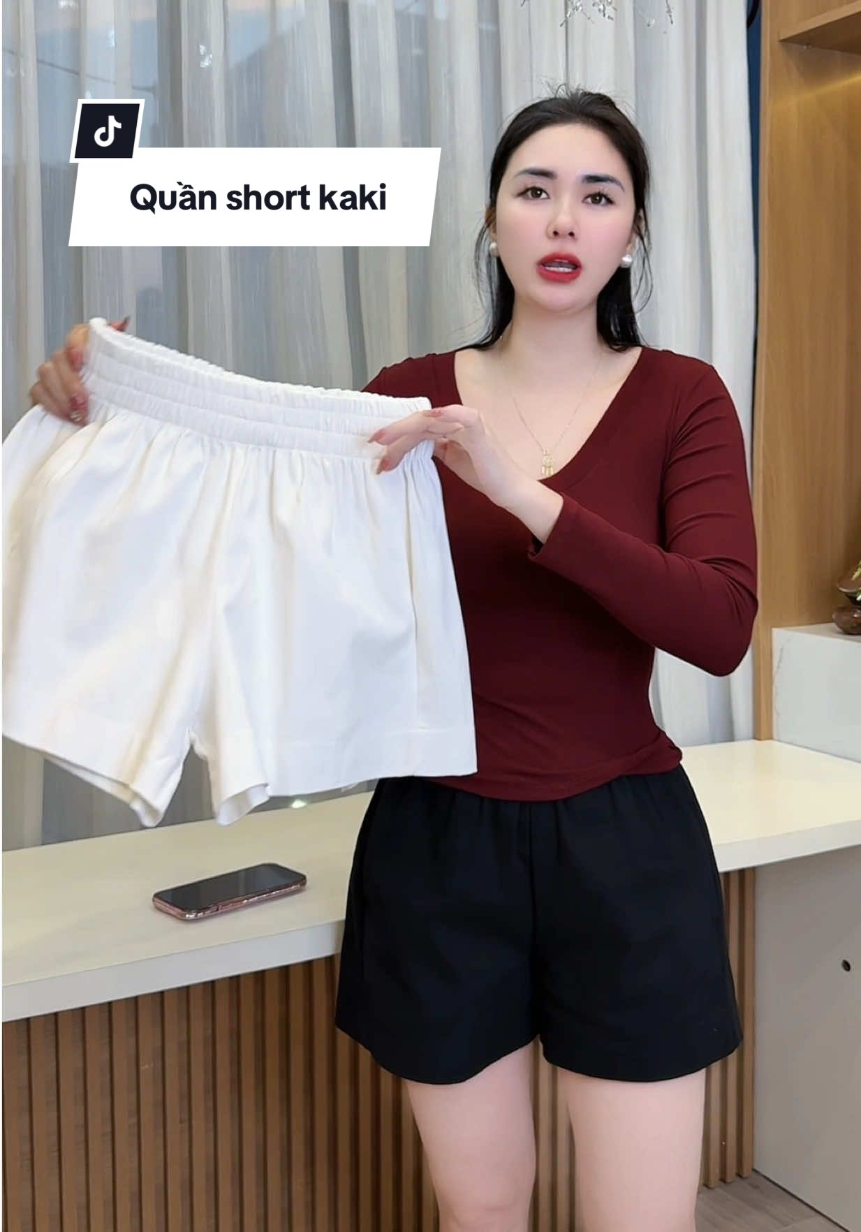 Quần short phồng kaki cạp chun #thudongxudaily #quanshortkaki #quanshortnu #quanshortcapcao 