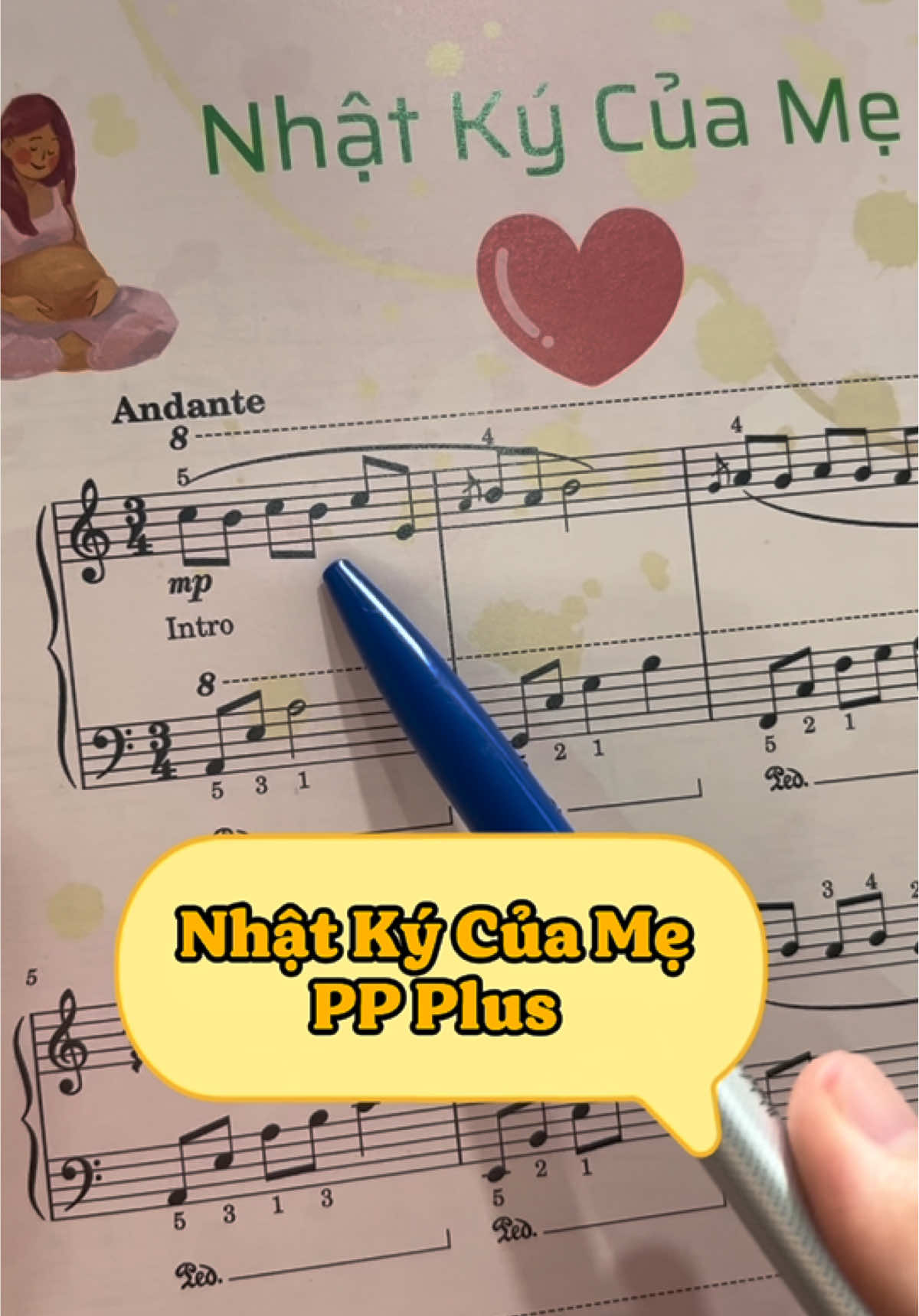 Nhật Ký Của Mẹ - Đàn tặng mẹ nhân ngày 20/10 #ppplus #sachpiano 