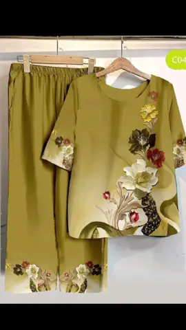 sét bộ quần áo lụa cho mẹ#đồbộ #bộtrungniên #thờitrangtrungniên #quần big size trung niên #xuhuongtiktok 