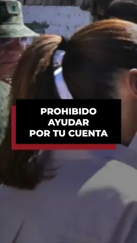 Ahora la ayuda a damnificados solo pasa por el gobierno. Nada de Cruz Roja, ni centros civiles. ¿Y si quieres ayudar directo? Ni lo sueñes. La presidenta quiere control total, pero sin FONDEN, sin seguro y sin respuestas. Todo lo dicho en el video representa únicamente una opinión personal.