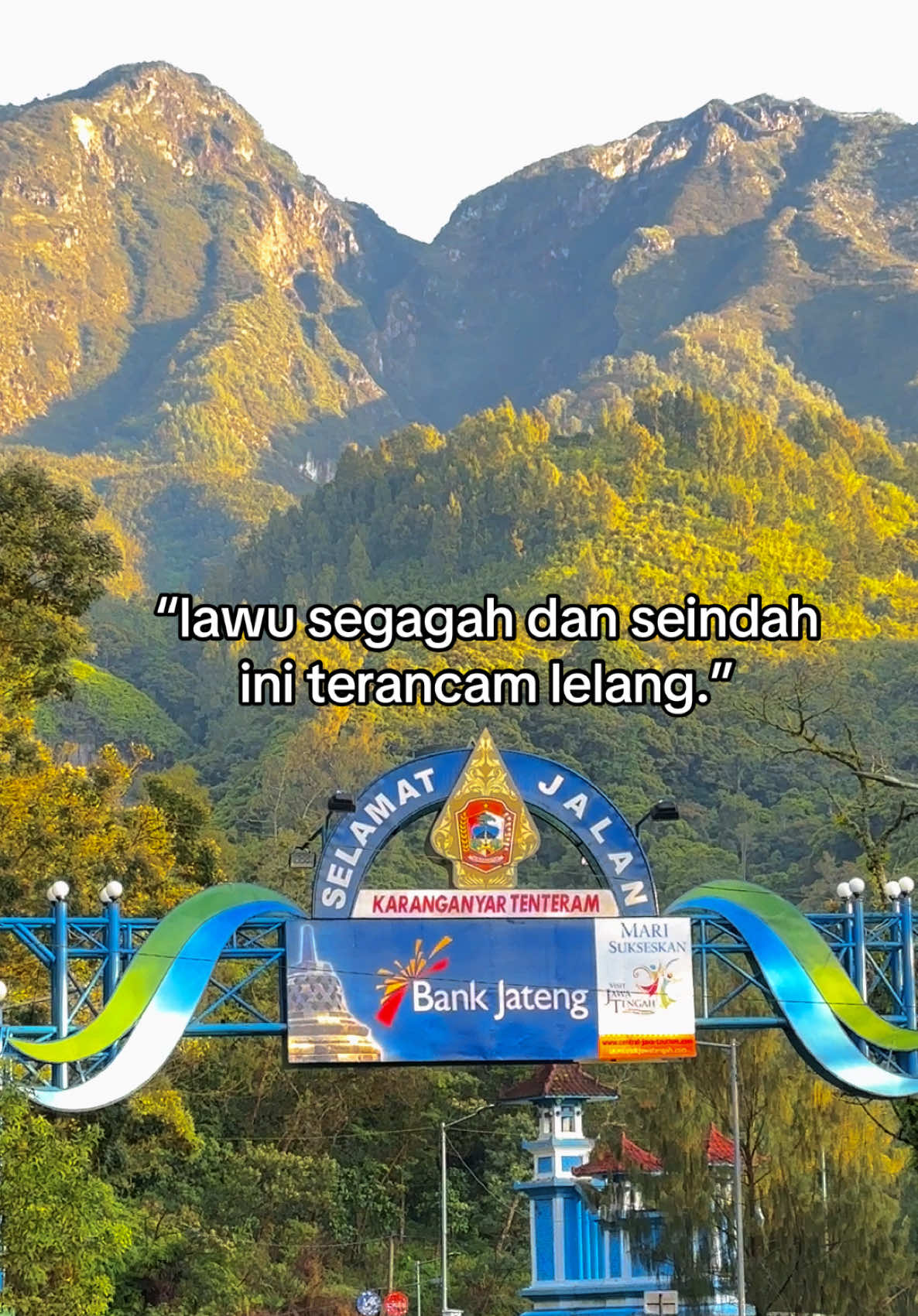 Tanggapannya kawan? Save gunung lawu🥺. #pendakigunung #pendakiindonesia #4u #lawumountain 