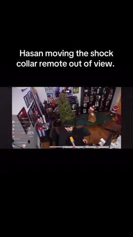 He has a shock collar remote but not a shock collar. That’s crazy? #hasan #hasanabi #hasancankaya #dogsoftiktok #hasanpiker 