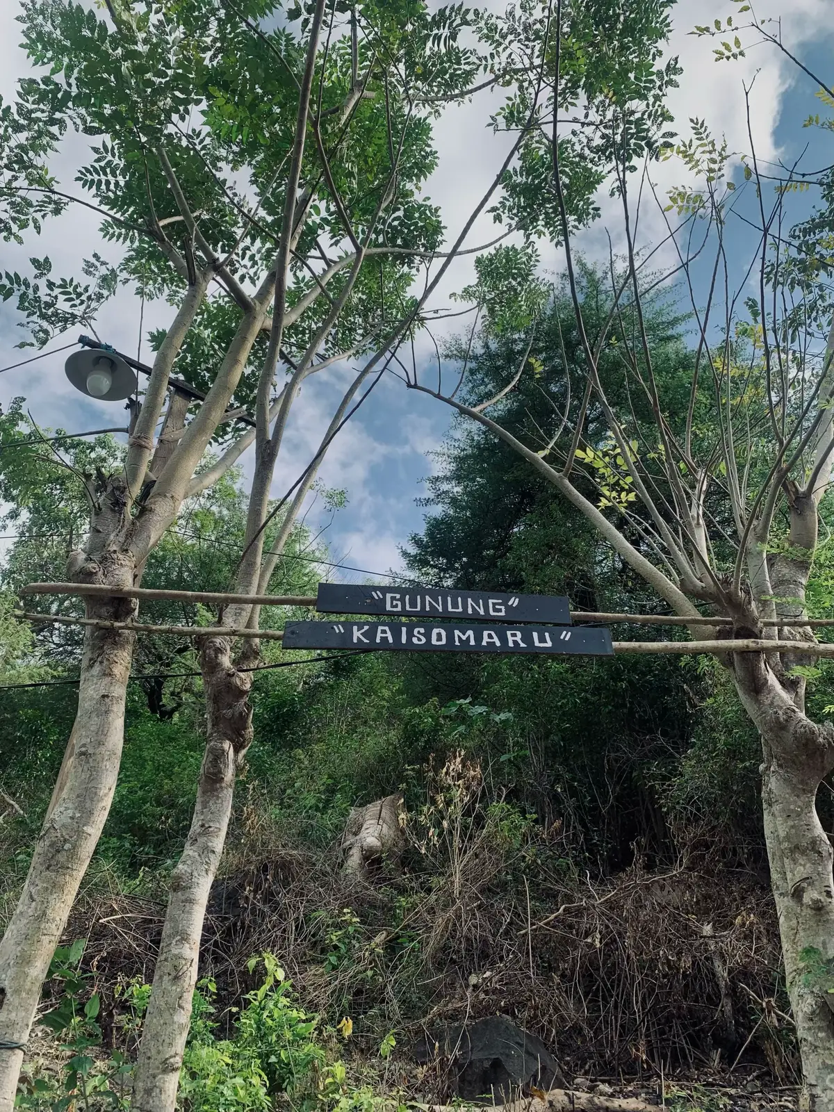 terimakasih buat kaka🙏🏻 yg udah sewa iphone di tempt kami untuk mengabadikan pemandangan yang sngtt indah ini 🥺💗 📸: xs  #rentaliphonegorontalo #gorontalo #gunungdumbo #fyp #gunungkaisomaru 