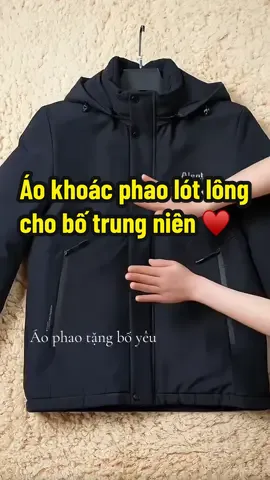 Áo phao lót lông tặng bố . Mùa đông không còn lạnh nữa . Là món quà ý nghĩa dành tặng bố yêu #aokhoactrungniennam #aokhoacbo #aokhoactrungnien #dotrungniencaocap #trungnien 