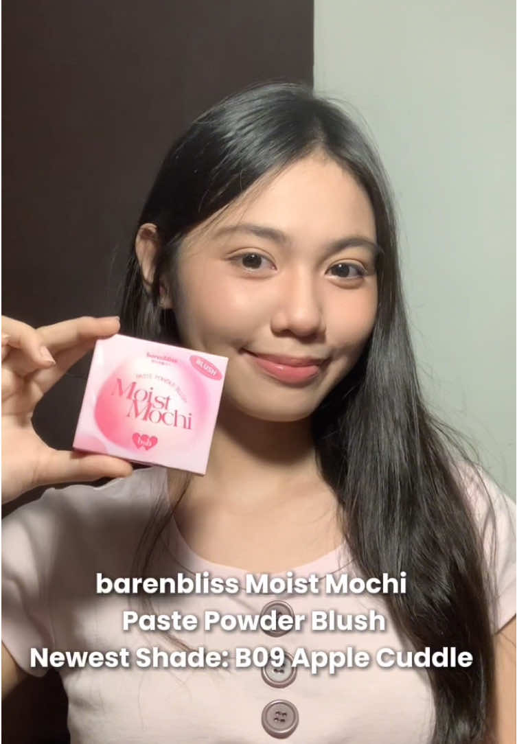 Meet my new fave, barenbliss Moist Mochi Paste Powder Blush in Apple Cuddle!! 🍎 💖 So blendable, long-lasting, and perfect for every look! @barenbliss_ph  #barenblissph #kbeauty #fyp