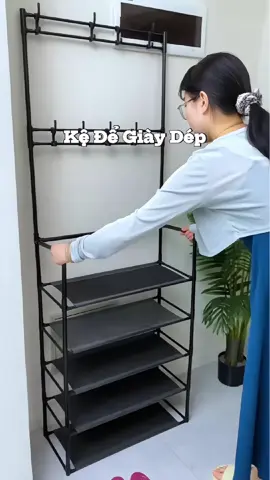 (Loại 1) Kệ để giày dép 5 tầng, thiết kế đựng đồ đa năng lắp ghép #kedegiaydep #kedungdodanang 