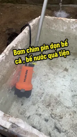 Bơm chìm pin hukan #xuhuong #hukantools #bomchimpin 