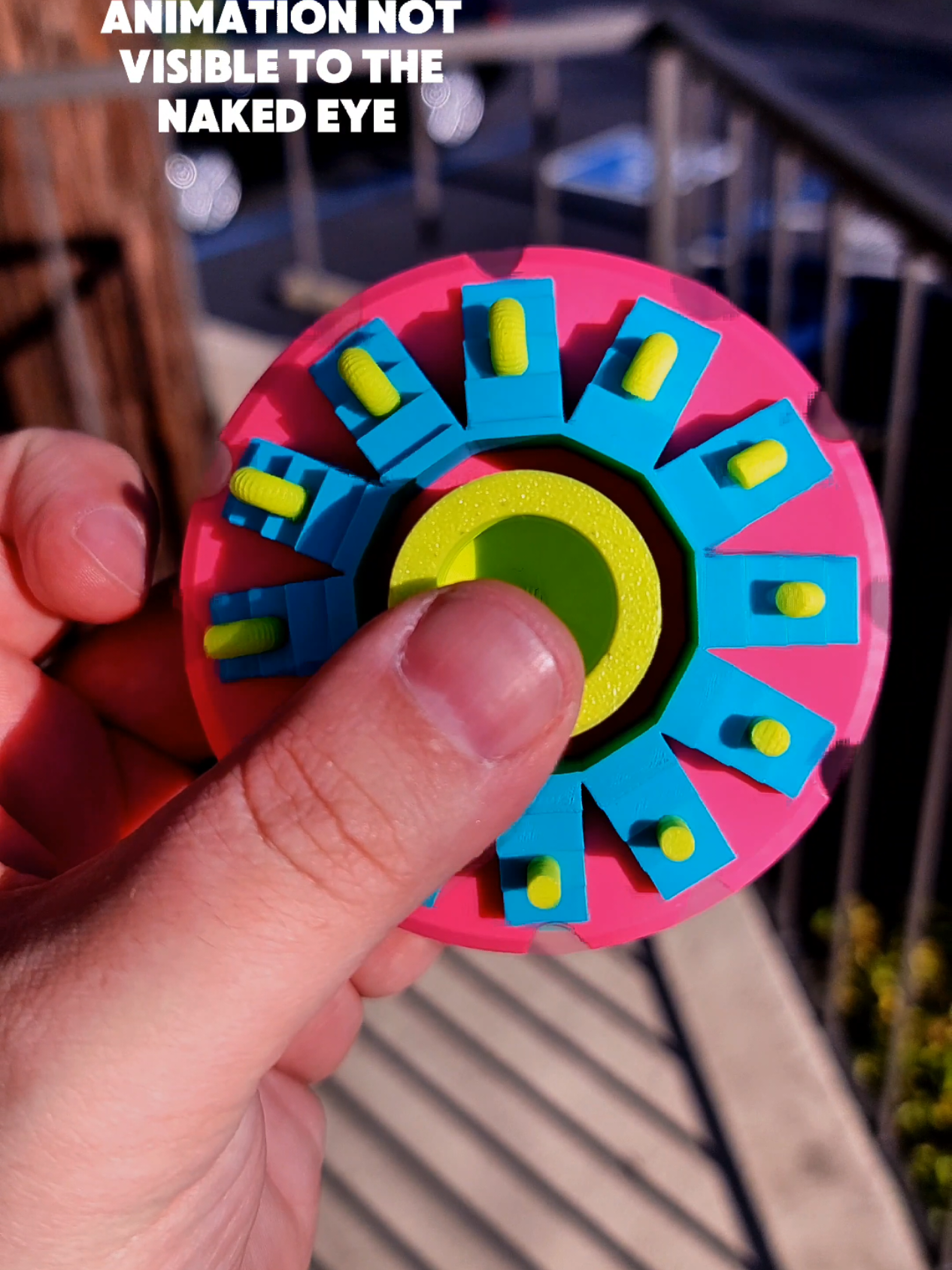 I don't think I'll ever top this one. The Slinky zoetrope spinner.   #slinky #animation #3DPrinting #zoetrope #satisfying 