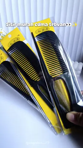 sisir murah dpt 2  #sisir #sisirmurah #sisirrambut #trending 