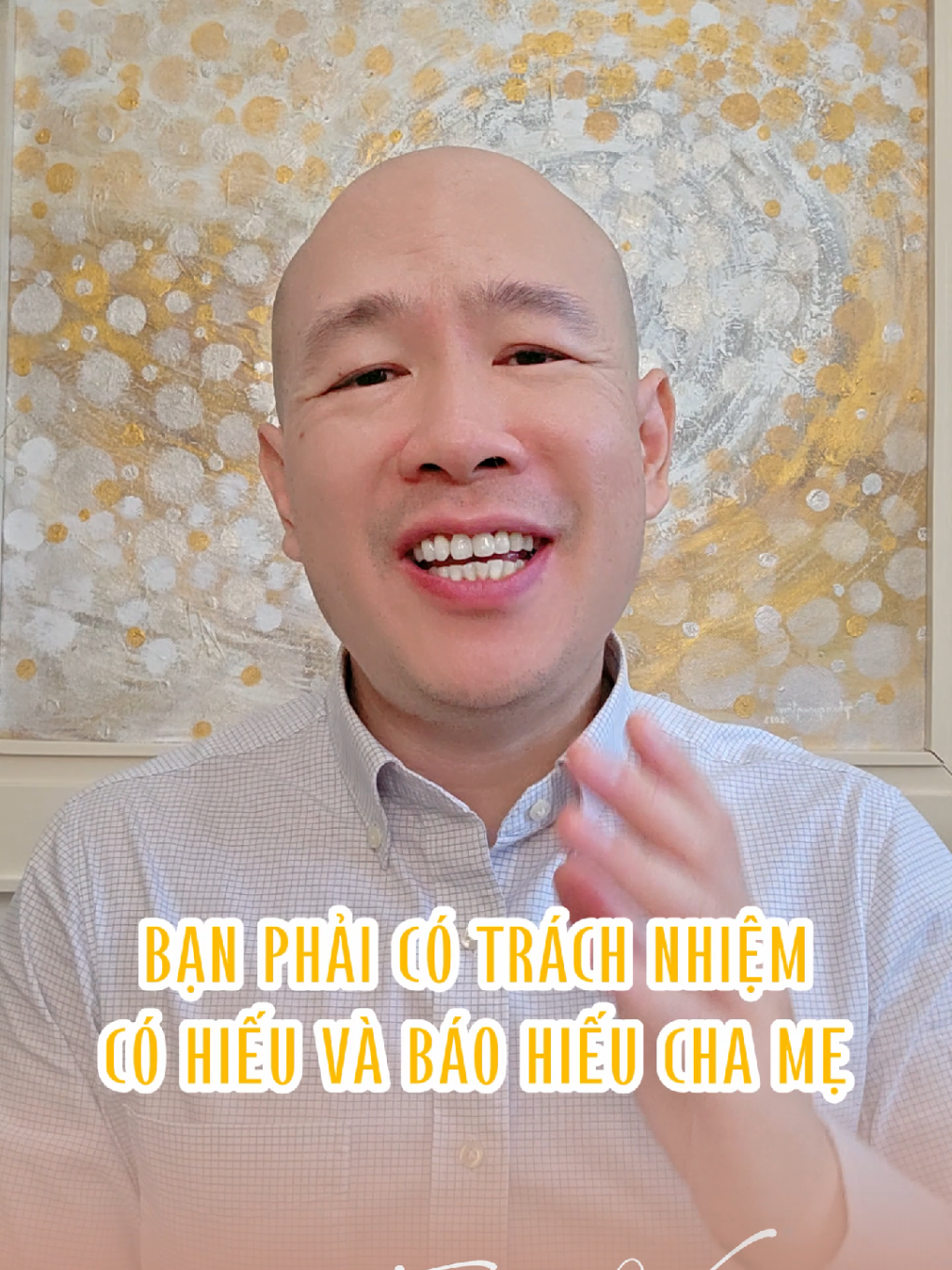 Bạn phải có trách nhiệm có hiếu và báo hiếu cha mẹ nhưng không có trách nhiệm phải trả nợ cho người khác #daothinhvuong #thinhvuong #taichinh #master #dau 