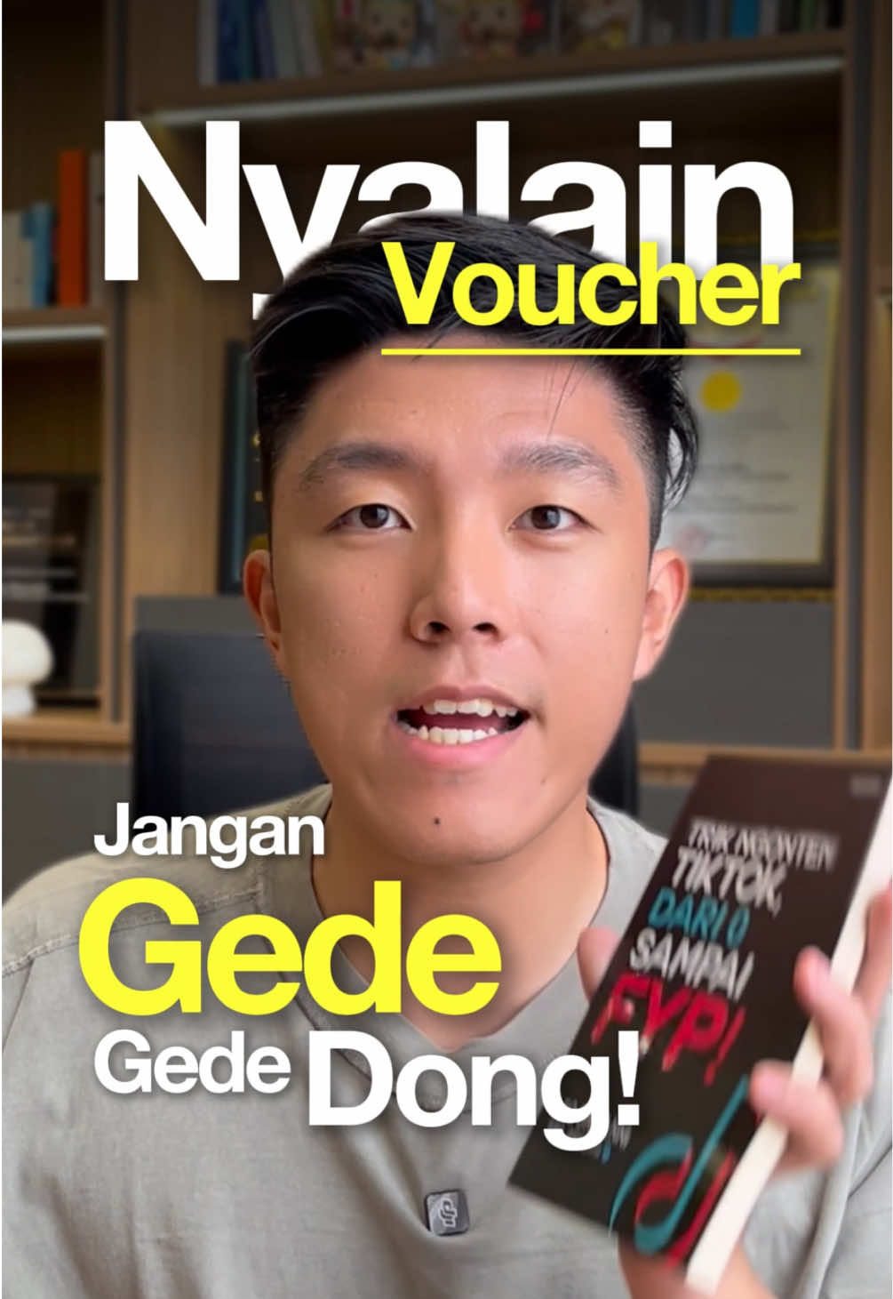 Voucher Tiktok kegedean nih! Buku FYP harganya jadi ambyar 😭😭 #fypspecialist #leogiovanni #trikfyp #carafyp #affiliatetiktok 