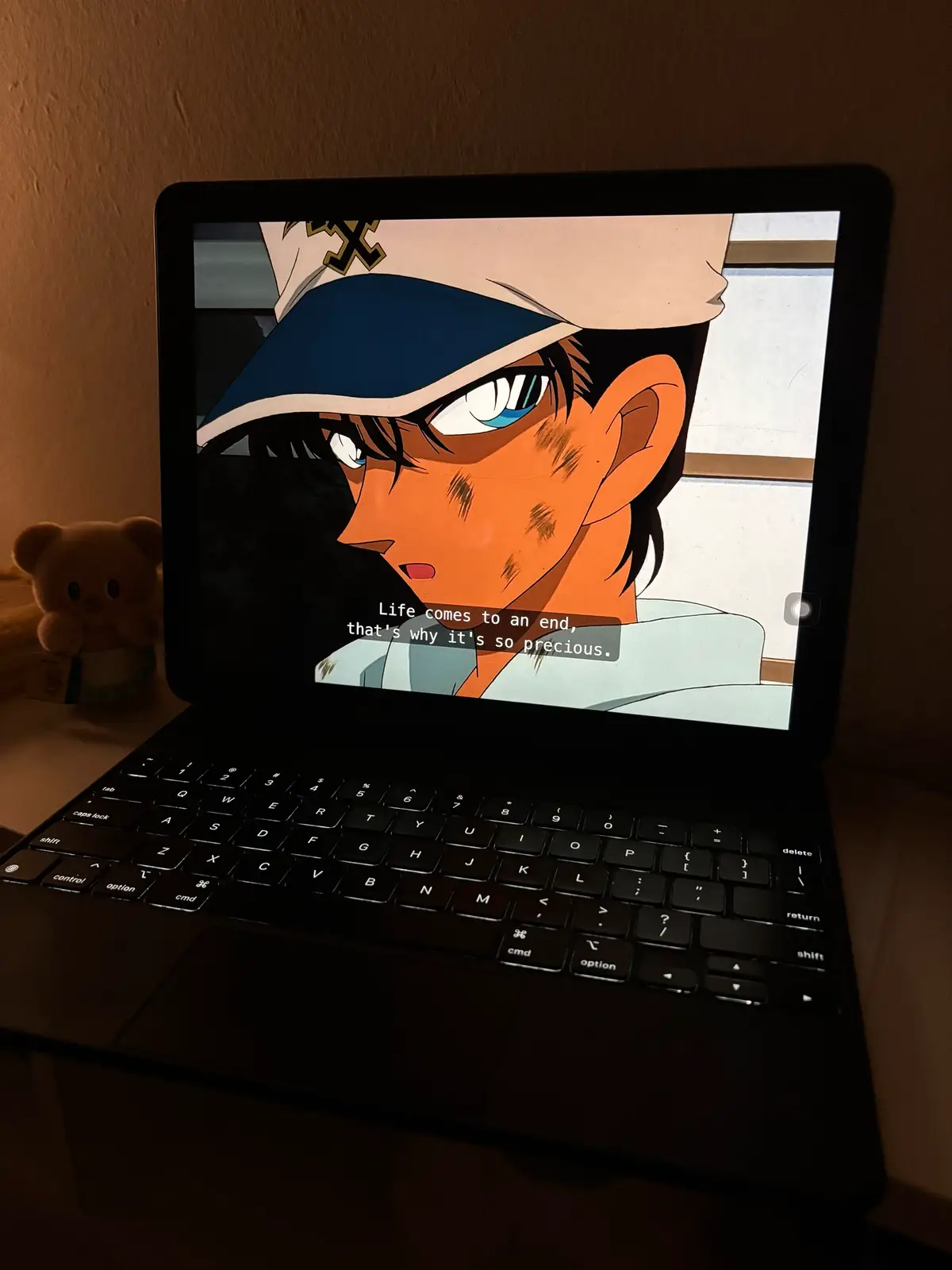 A gentle reminder from my boy. #detectiveconan #caseclosed #conan #hattoriheiji #animefan 