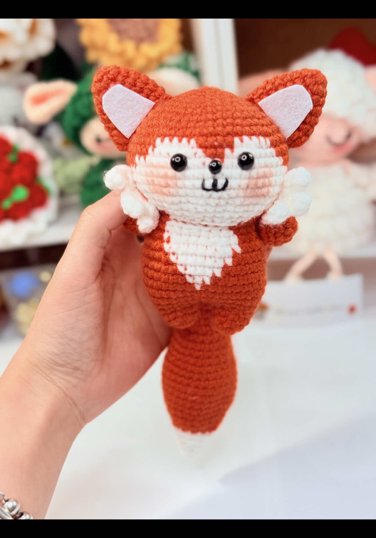 Crochet a Cute Little Fox !Easy Amigurumi Tutorial for Beginners.(2)#crochet #crochetforbeginners #crochetfox #fox #crochettutorial 