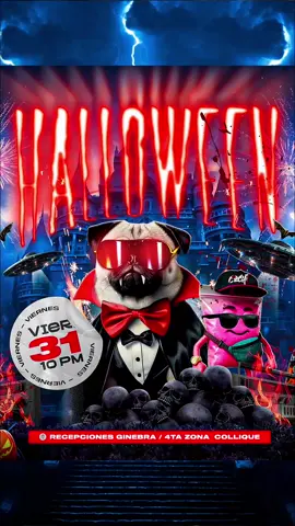 Este 31 de octubre Cochi Fest Pres // Halloween en su salsa // chimpilla y la maravilla // influencers invitados , Djs , Animadores Y muchas sorpresas Mas 🐶🔥🎃🍫 *LINE UP  + DJ DANIEL CHAVEZ + DJ FRANZ MIX  + DJ ANTHONY RAMOS  + DJ JEFF  + DJ ALEXANDER MATTHEW + DJ ALEXANDER GRADOS  + DJ BRYAN MIX  + DJ BRUNO AC  + DJ JEFERSON LEGARDA  *ANIMACION  + JOSE M VAZ  * ORQUESTA DE SALSA Y TIMBA  + CHIMPILLA Y LA MARAVILLA  LOS ESPERAMOSSSS!!!! 🔥🐶🎃🍫