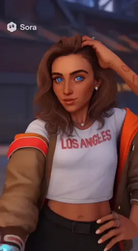 Repost) Bonnie blue is officially added to overwatch 2! #overwatch #overwatch2 #fyp #ai #bonnieblue 
