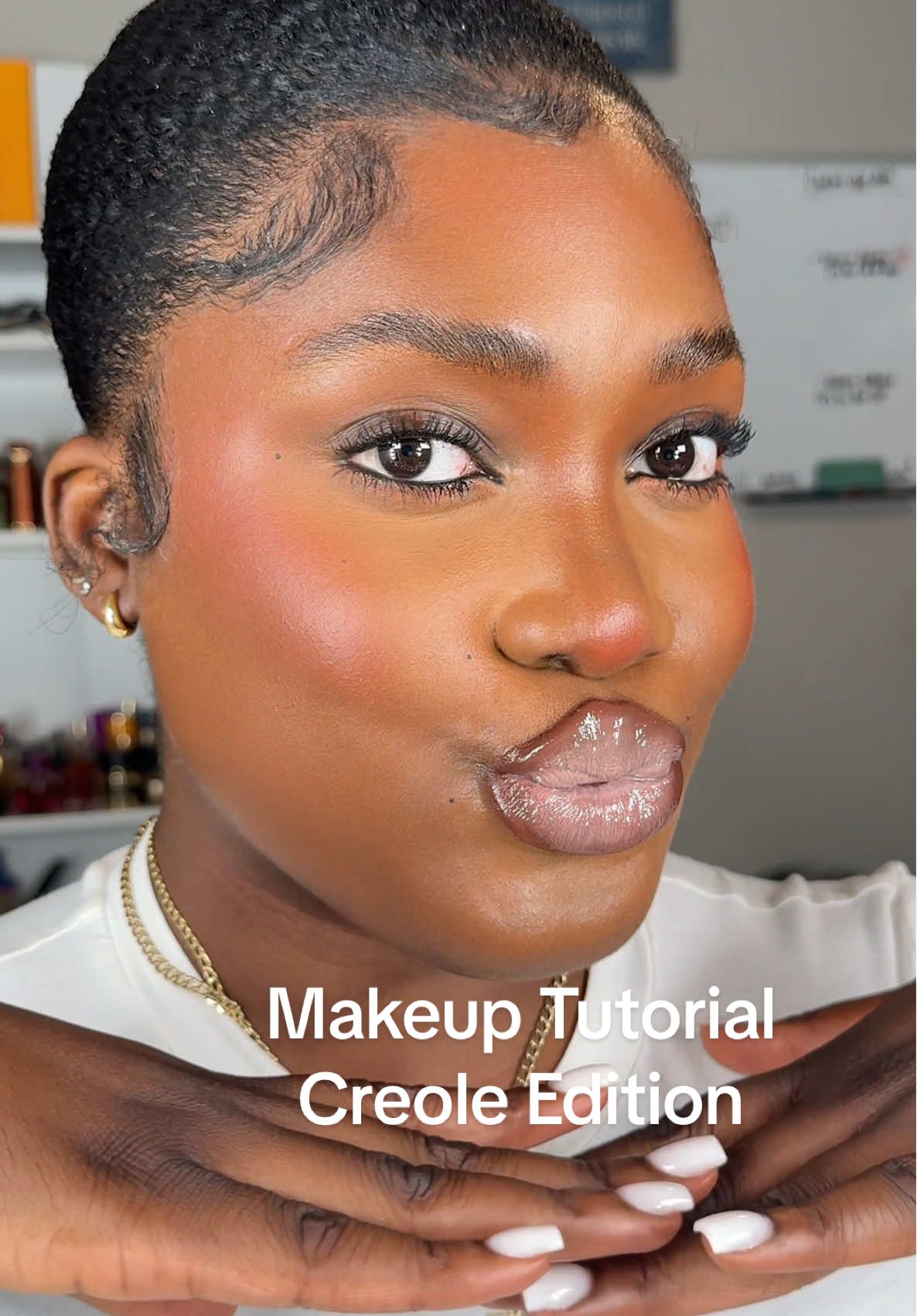 Makeup Tutorial Creole Edition 🇭🇹 swiv mwen epi pa fe bouch mwen lonngggg mesi 🥰😘 #haitiantiktok #ayisyen #haitiantiktok #MakeupRoutine #miamiinfluencer #miamicreator  #makeuptutorial #haitiennetiktok