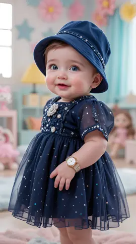 “Cuteness overloaded with a dash of fun 😜💖” #HelloMamaBaby#CuteVibesOnly#FunnyBabyMood#LovelyMoments#BobaBaby 