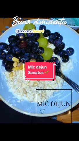 Voi ce mancati la micul dejun? #bunadimineata #micdejun #sanatos #poftabuna 