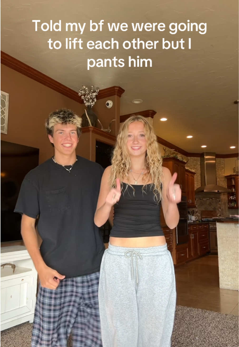 Got him #funny #couple #prank #trend #fyp 