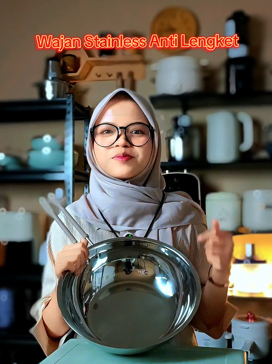 Wajan stainless anti lengket freemir#freemir #wajanantilengket 