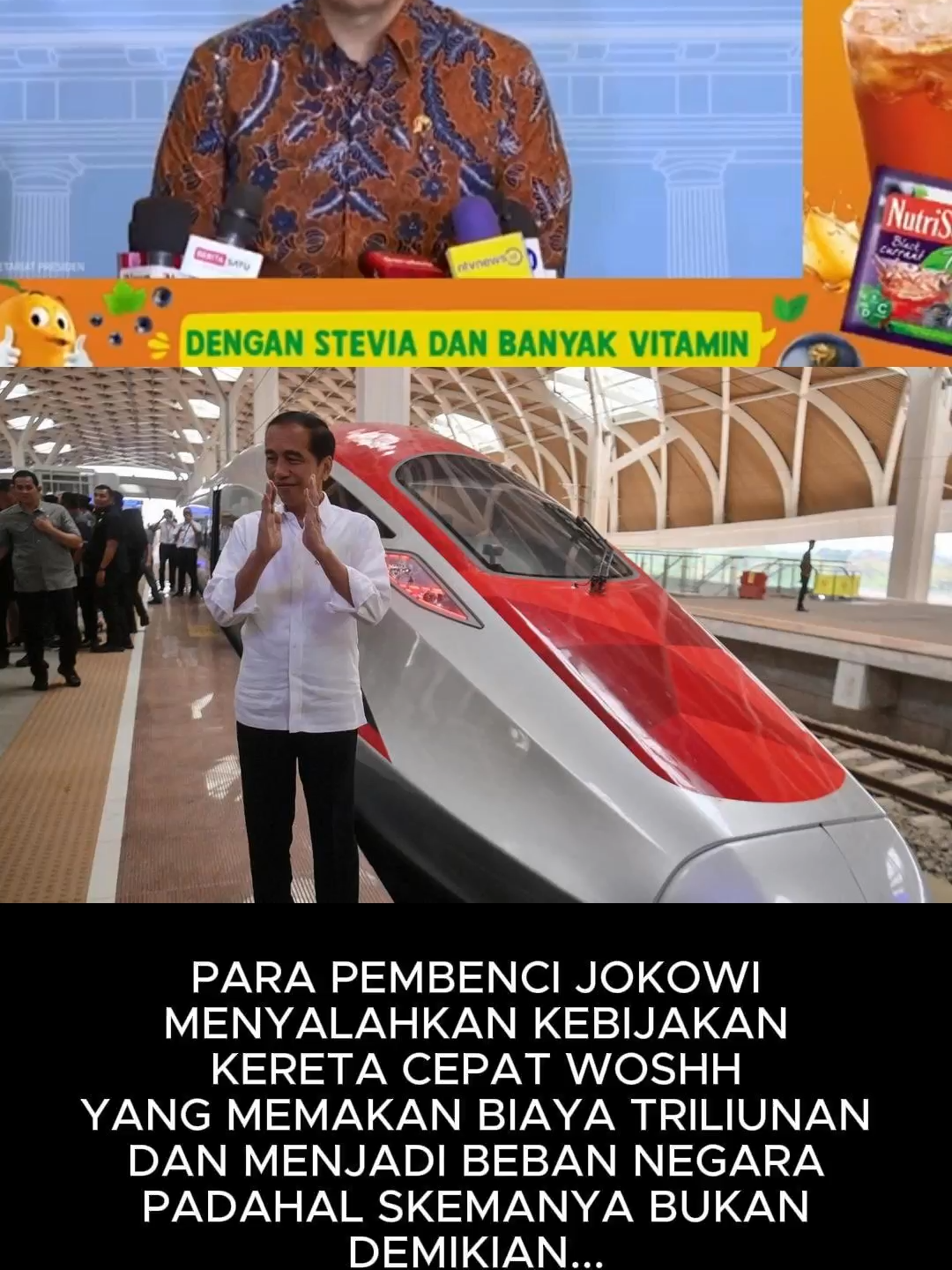 TERLALU CEPAT MENILAI SALAH KEBIJAKAN JOKOWI  #secepatkeretawoosh  #semakingagalfaham