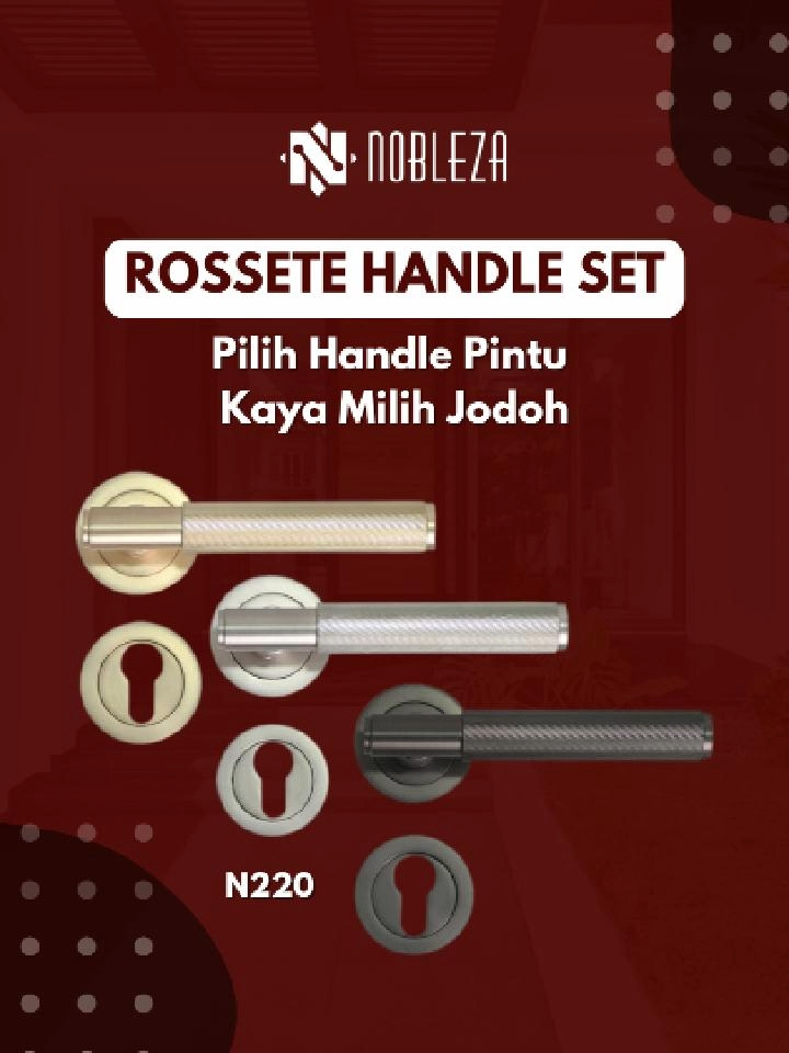 Yang kuat nggak cuma hubungan, tapi juga handle pintu rumahmu! #handlepintuset #doorhandle #handlepintu #promoguncang1010 #noblezahardware