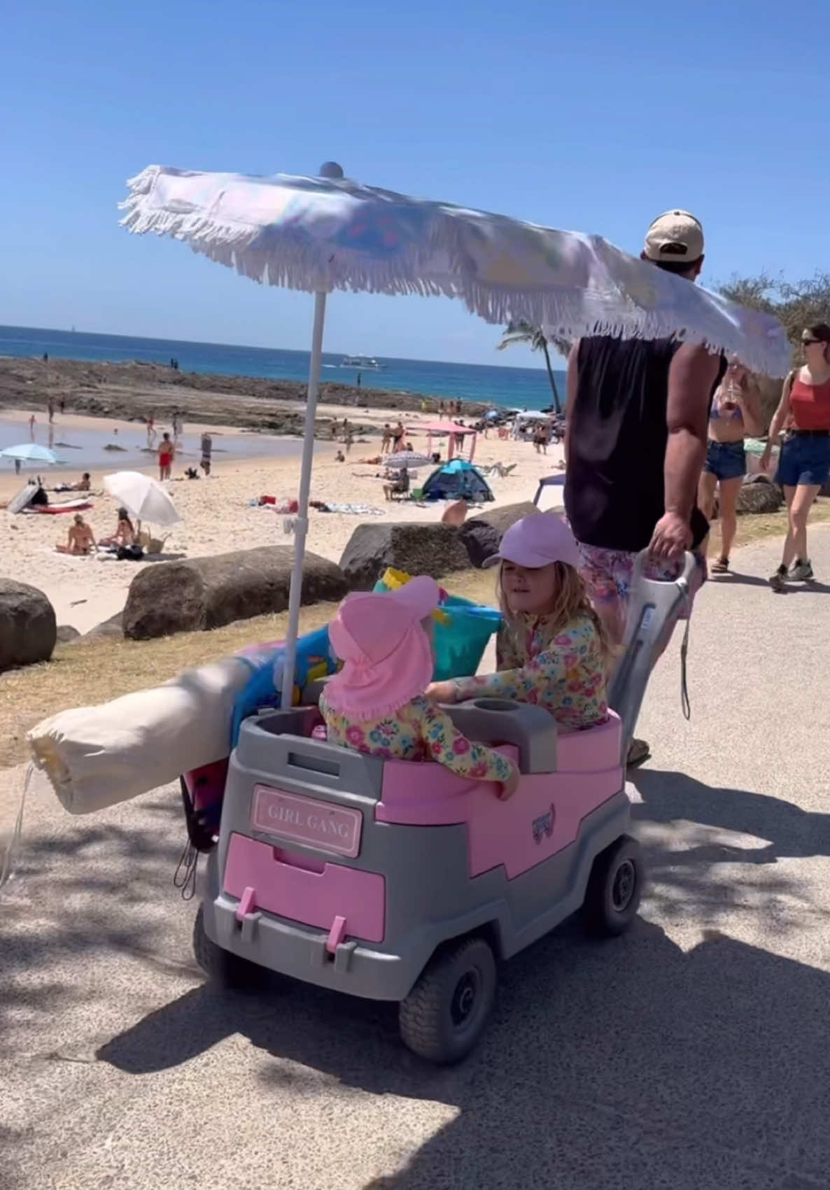 The Lamborghini of all wagons it’s the @burleighwagon making days out & family adventures a whole lot easier. #burleighwagon #beachcart #cart #wagon #pram #stroller #camping #family #contentcreator #mumlife #girlmum #goldcoast #beach #aussie #australia #musthave #viral #christmasshopping #mumsoftiktok #mumtiktok #dayinthelife