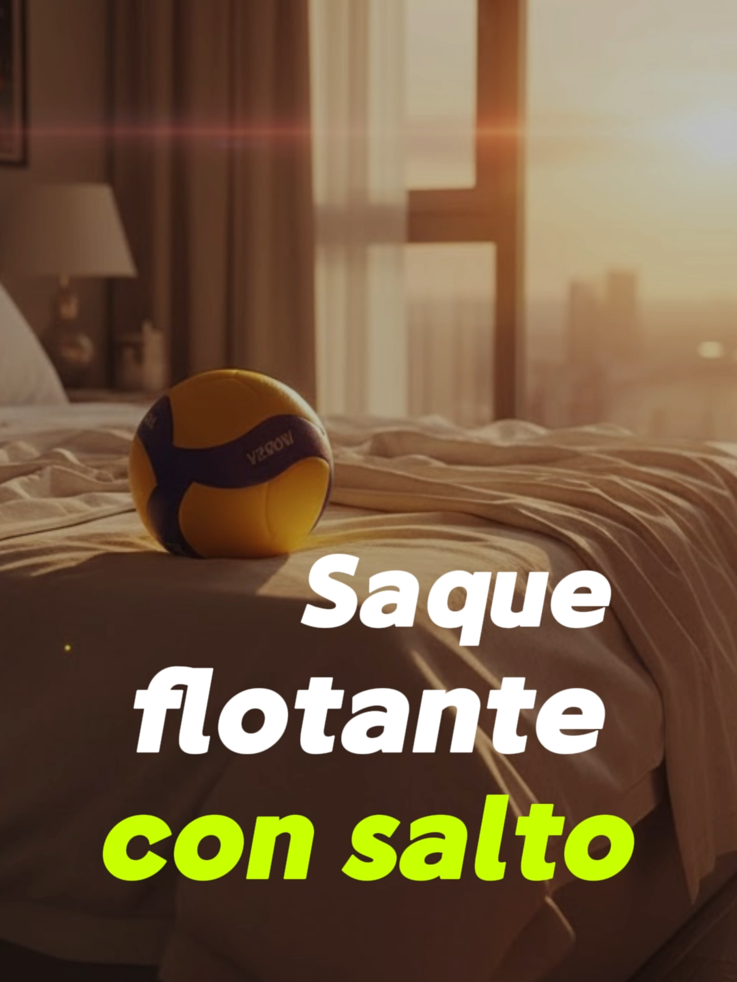 ¡Repitelo hasta perfeccionarlo! 🏐🫷 El saque flotante con salto es una técnica de voleibol que combina un saque flotante (sin rotación) con un salto para golpear el balón en el punto más alto. La clave es golpear el balón con la palma de la mano de forma firme y seca, sin girar la muñeca, para que el balón 